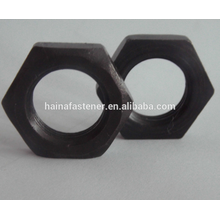 DIN 934 Black Carbon Steel Hex Thin Nut